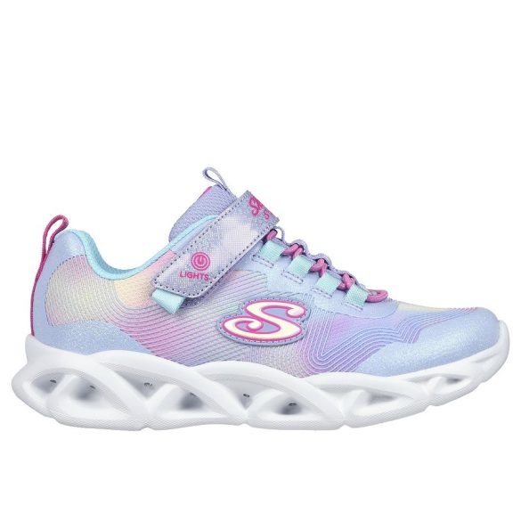 Skechers világító sportcipő lány 302339L-LVMT