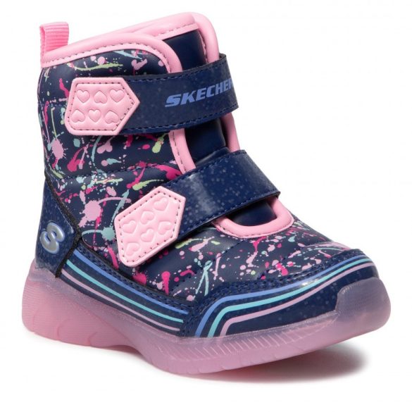 Skechers világító gyerekcsizma lány 302653N-NVMT