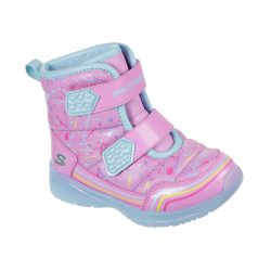 Skechers világító gyerekcsizma lány 302653N-PKMT