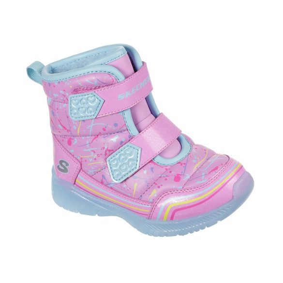 Skechers világító gyerekcsizma lány 302653N-PKMT