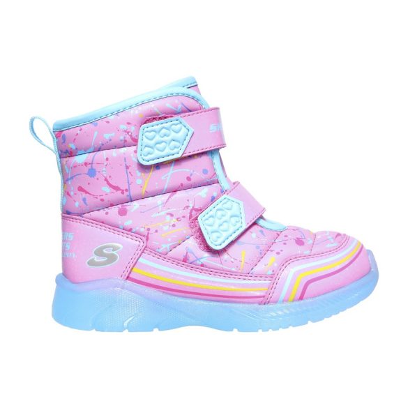 Skechers világító gyerekcsizma lány 302653N-PKMT