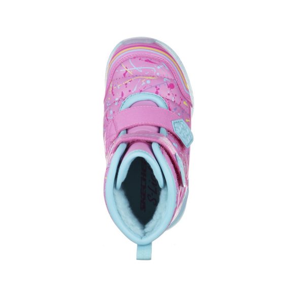 Skechers világító gyerekcsizma lány 302653N-PKMT