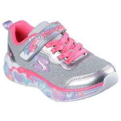 Skechers világító sportcipő lány 302697L-SMLT