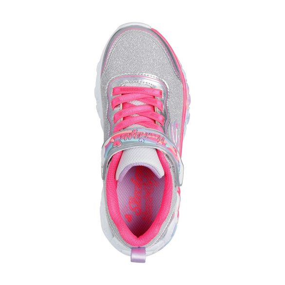 Skechers világító sportcipő lány 302697L-SMLT