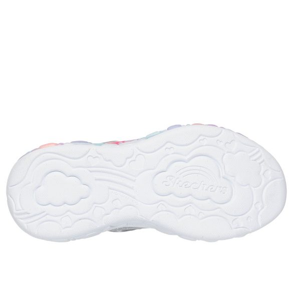Skechers világító sportcipő lány 302697L-SMLT