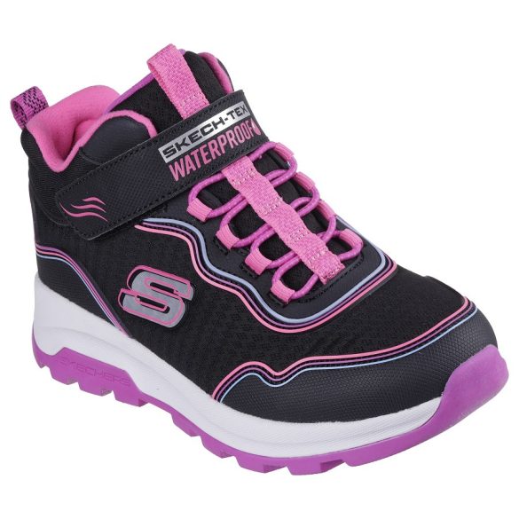 Skechers vízálló átmeneti gyerekcipő lány 303451L-BKMT