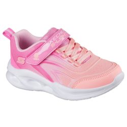 Skechers világító sportcipő lány 303713L-PKMT