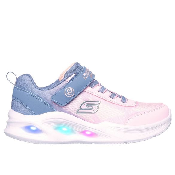 Skechers világító sportcipő lány 303714L-GYLP