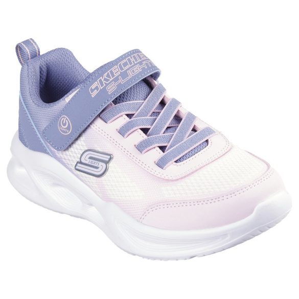 Skechers világító sportcipő lány 303714L-GYLP