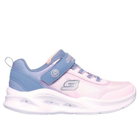 Skechers világító sportcipő lány 303714L-GYLP