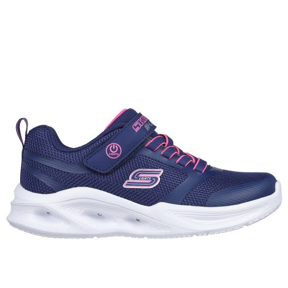 Skechers világító sportcipő lány 303715L-NVY