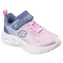 Skechers világító sportcipő lány 303729L-GYPK