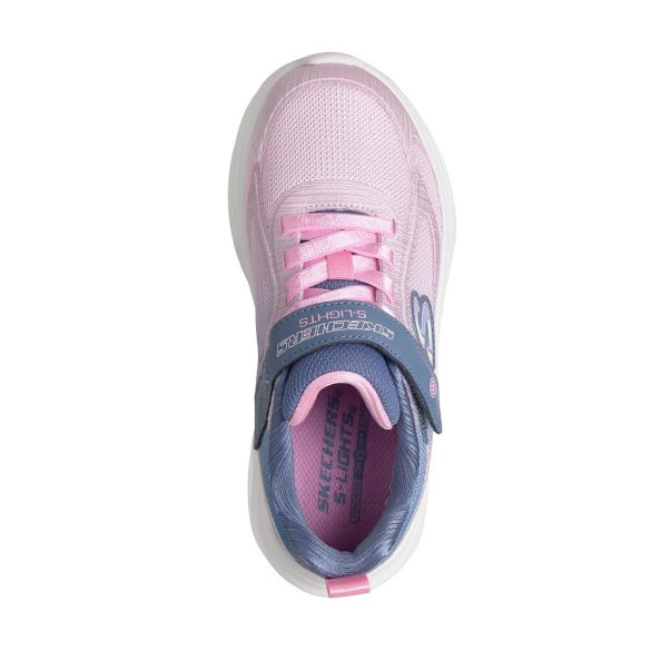 Skechers világító sportcipő lány 303729L-GYPK