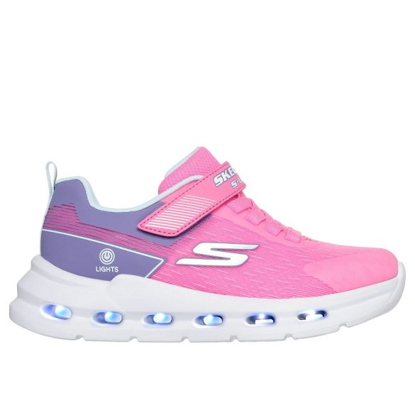 Skechers világító sportcipő lány 303730L-PKMT