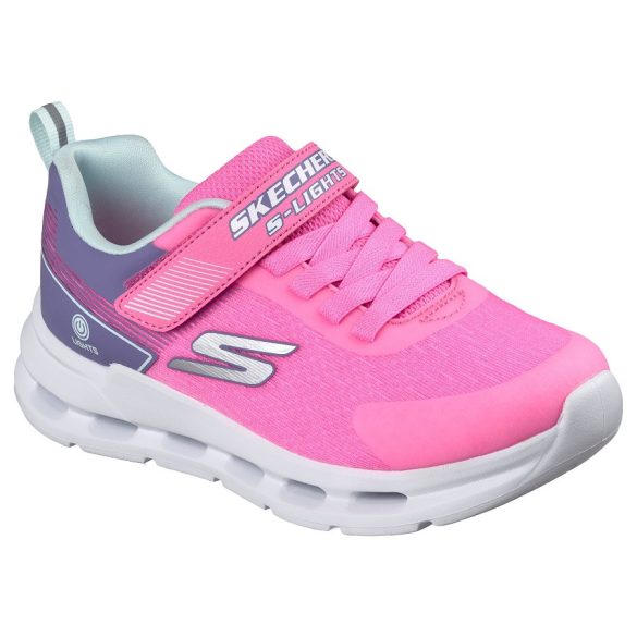 Skechers világító sportcipő lány 303730L-PKMT