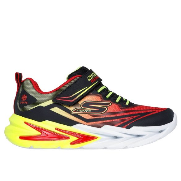 Skechers világító sportcipő fiú 400139L-BKRD