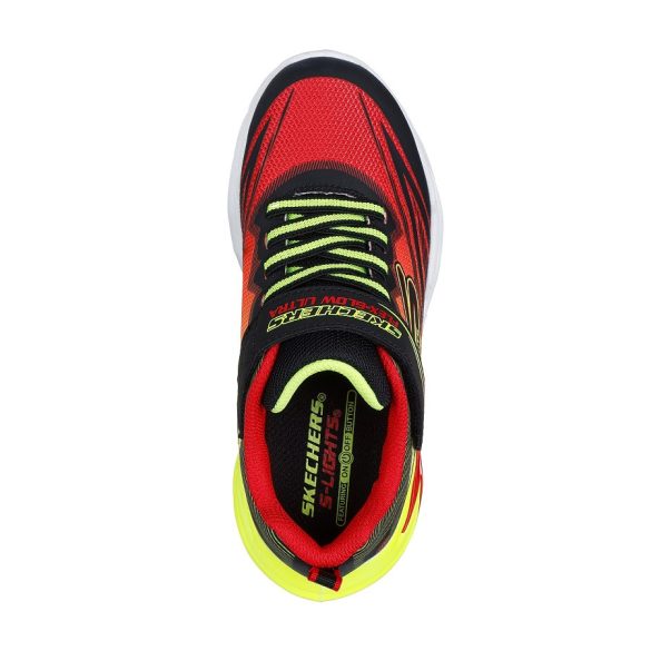Skechers világító sportcipő fiú 400139L-BKRD