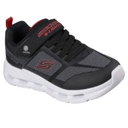 Skechers világító sportcipő fiú 400240L-BLK