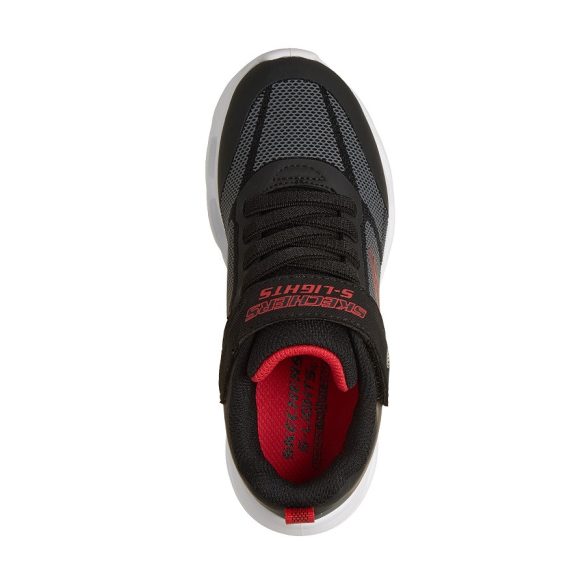 Skechers világító sportcipő fiú 400240L-BLK