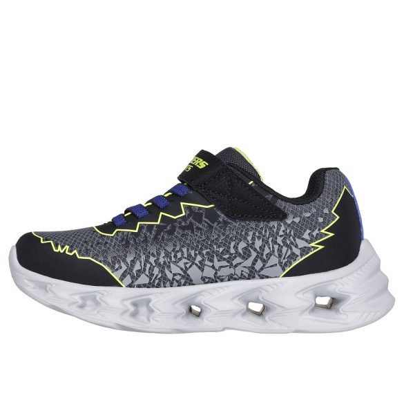 Skechers világító sportcipő fiú 400603N-BKYL