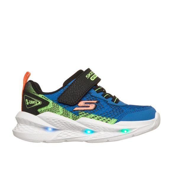Skechers világító sportcipő fiú 401490N-BLBK