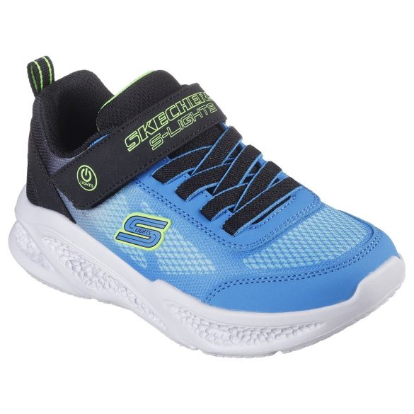 Skechers világító sportcipő fiú 401495N-BKBL