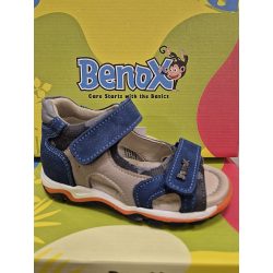 Benox gyerekszandál fiú BXS12-BLUE-BEIGE