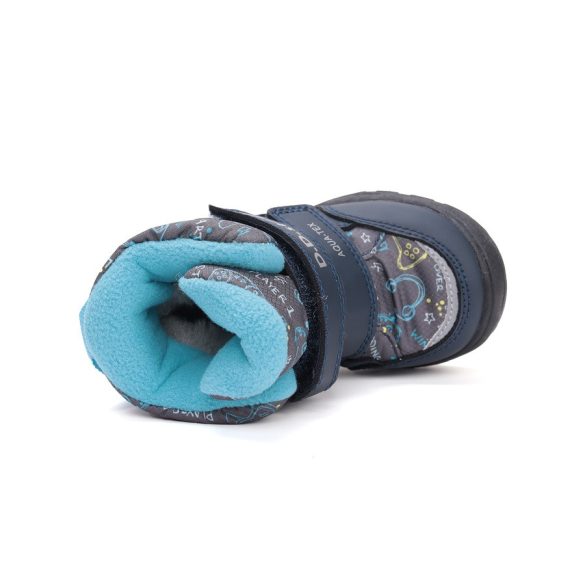 D.D.Step vízálló téli gyerekcipő fiú  P081-52299AL