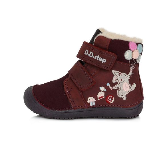 D.D.Step Barefoot téli gyerekcipő lány W063-422M