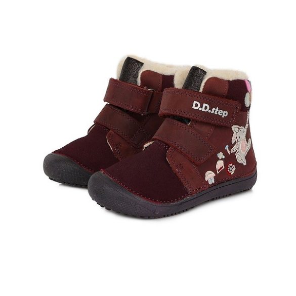 D.D.Step Barefoot téli gyerekcipő lány W063-422M