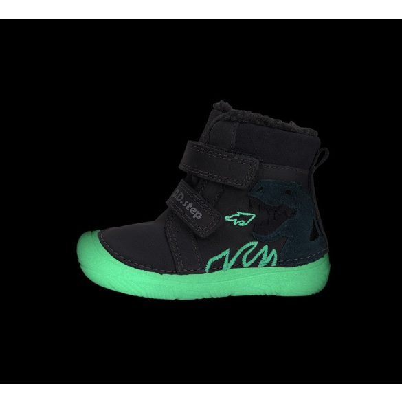 D.D.Step Barefoot téli gyerekcipő fiú W073-52943BM